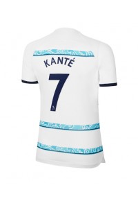 Fotbalové Dres Chelsea Kante #7 Dámské Venkovní Oblečení 2022-23 Krátký Rukáv